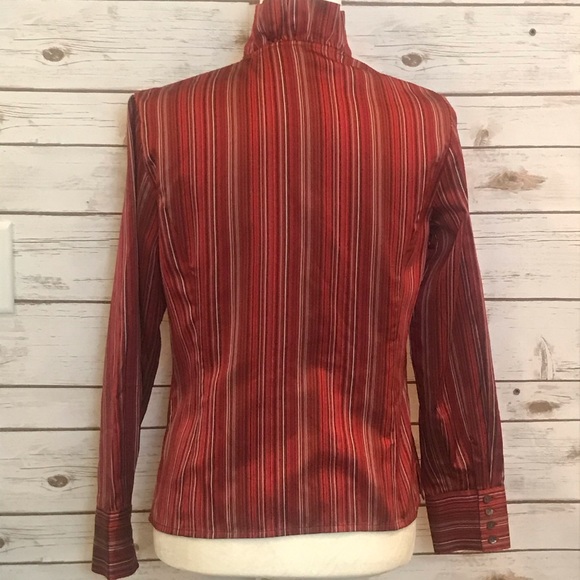 Talbots Striped Blazer Size 4 - Picture 3 of 7